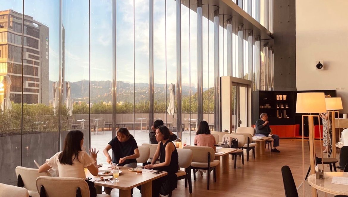 北藝中心ACME黃昏景色