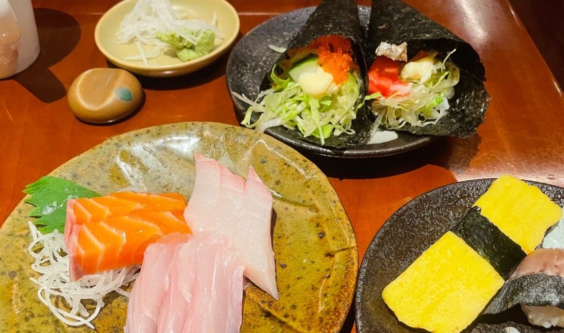 君悅飯店彩日本料理擺盤