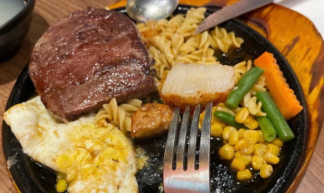 爭厚厚切牛排🍽加價干貝