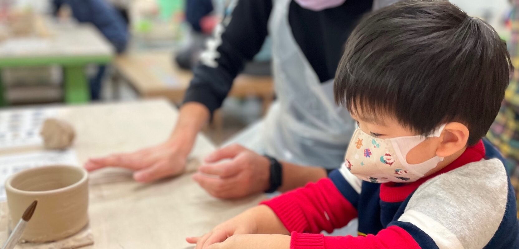 鶯歌【新旺集瓷】捏陶裝飾