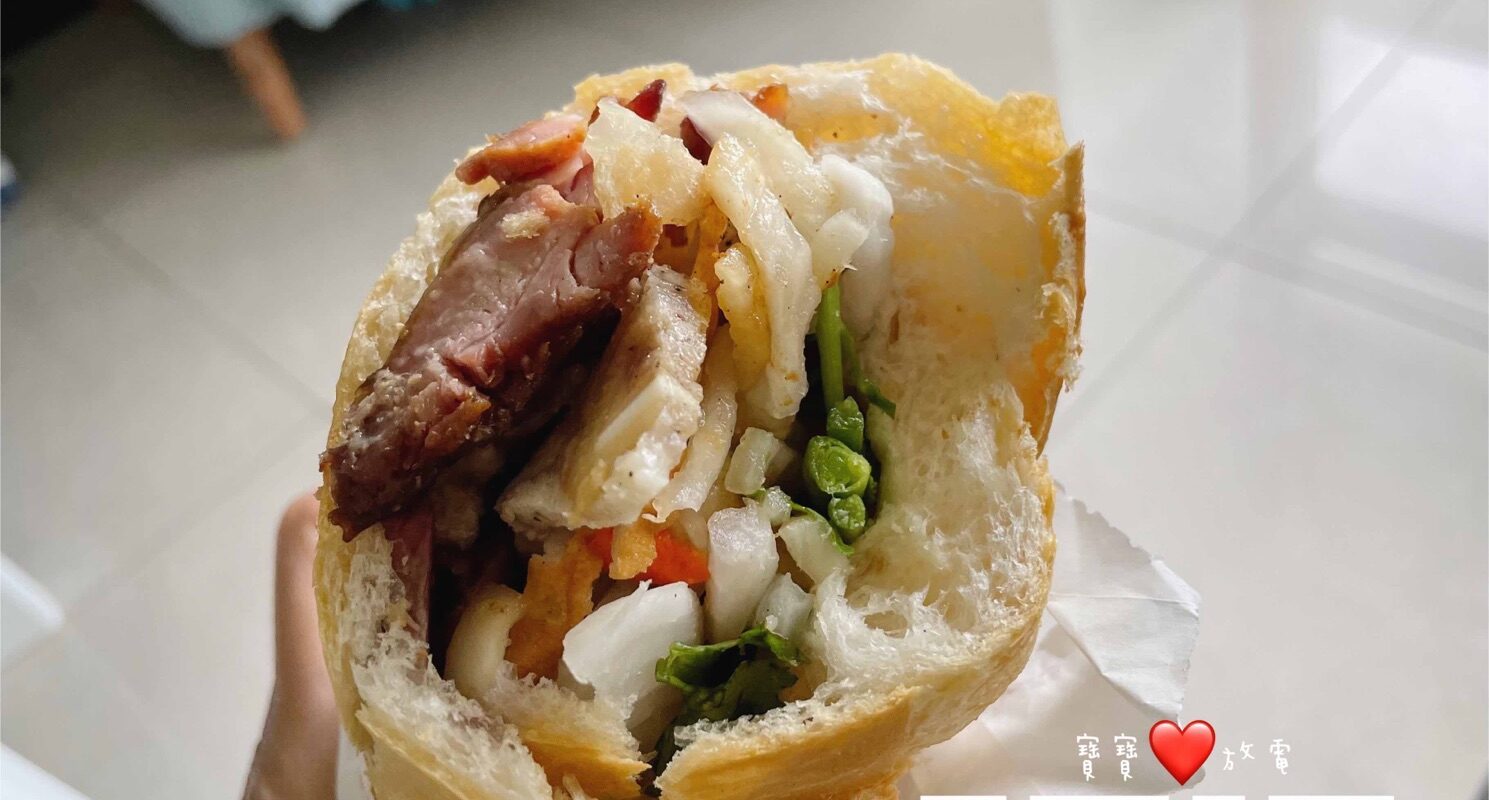 【越富法國麵包】招牌夾心麵包$100