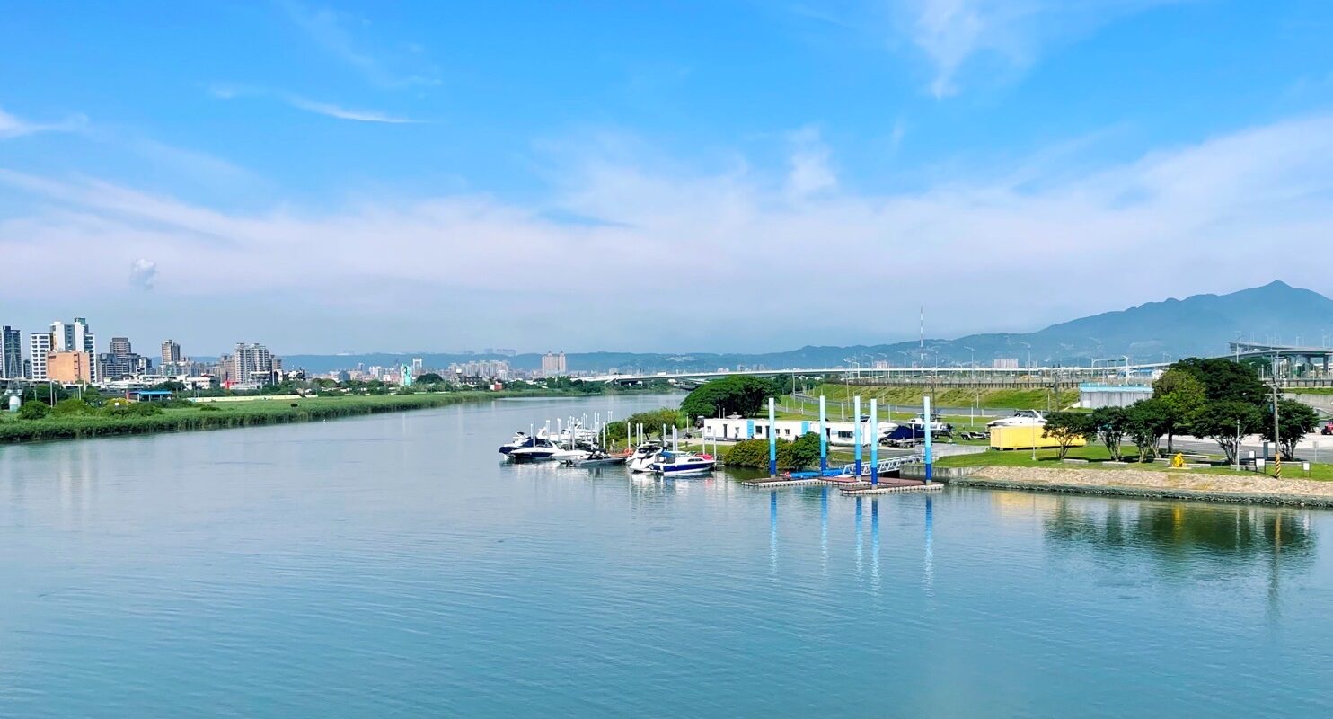 【雙溪濕地公園】遠眺雙溪碼頭