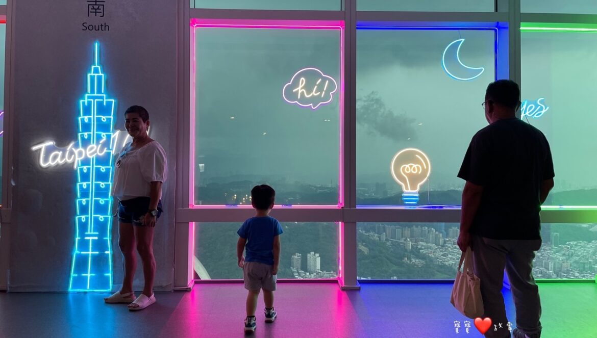 101觀景89樓花園秘境打卡熱點霓虹