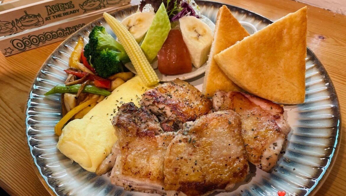 『台南Why東西早午餐』遇見好食雞$320