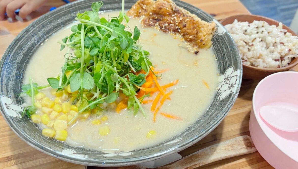 原粹蔬食作味增豆皮拉麵